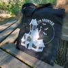 Sac en tissu noir : Haunted