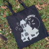 Sac en tissu noir : Haunted
