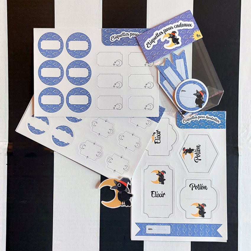 Set complet : Corbeau
