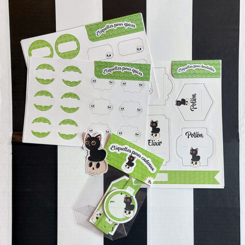 Set complet : Chat noir