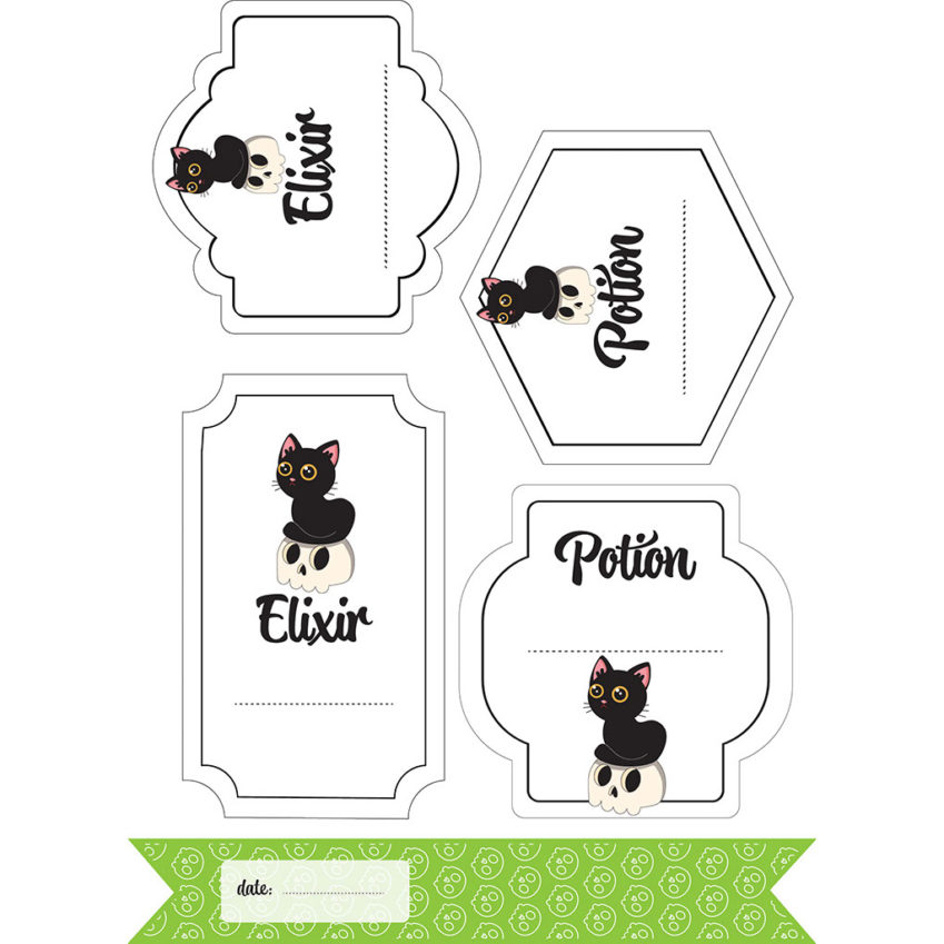 etik-bout-cat3 Set complet : Chat noir