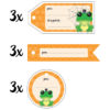 Set complet : Grenouille