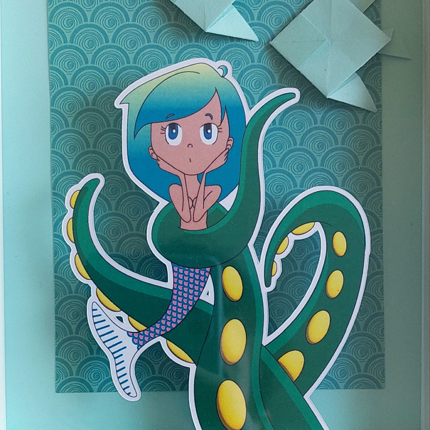 Sirène et poissons