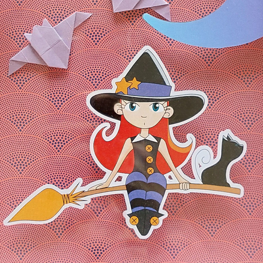 Sorcière et chauve-souris