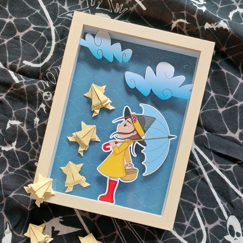Sorcière et grenouilles