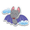 Autocollant : Chauve-souris