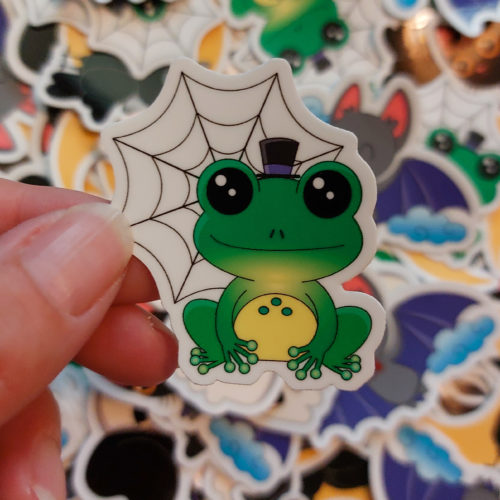 Autocollant : Grenouille