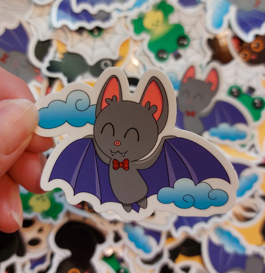Autocollant : Chauve-souris