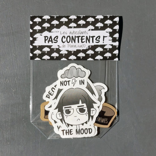 Autocollants pas contents